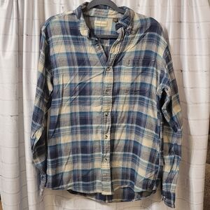 Plaid Button-down